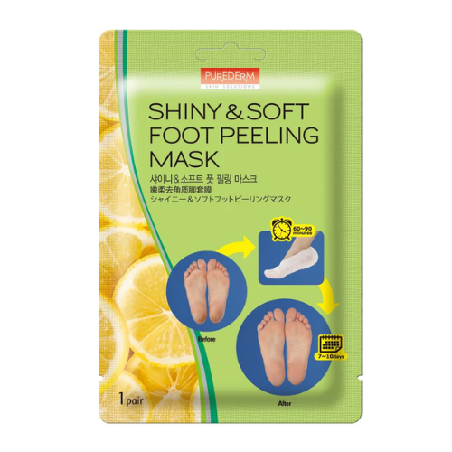 Purederm Shiny-Soft Foot Peeling Mask 2S ADS-355 1