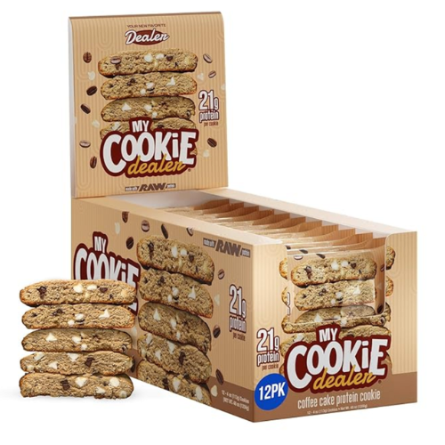 Raw My Cookie Dealer Protein Cookie Coffee Cake 113M
