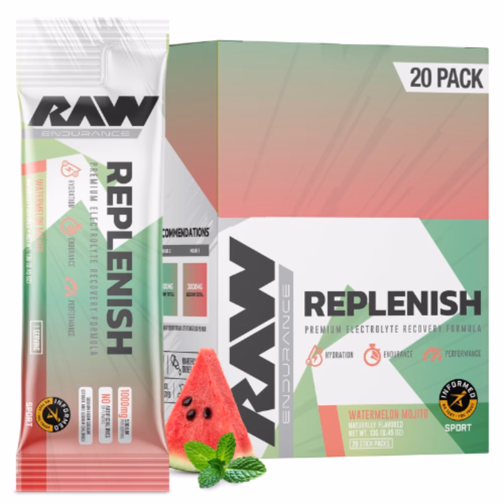 Raw nutrition Replenish 20 - Watermelon Mojito Flavor