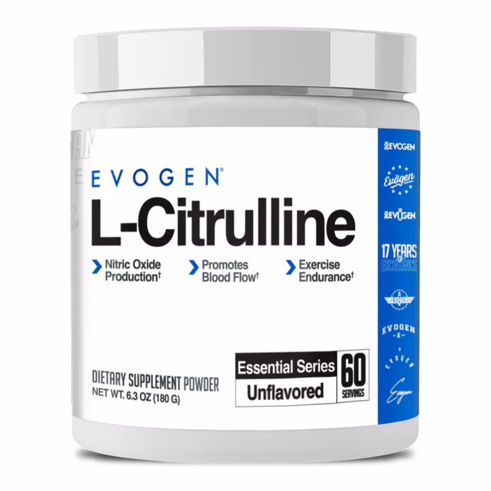 Evogen L-Citrulline Powder Unflavored – 180 g / 60 Servings 1