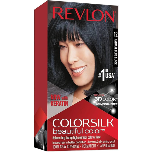 Revlon Colorsilk 12 Natural Blue Black Hair Color 1