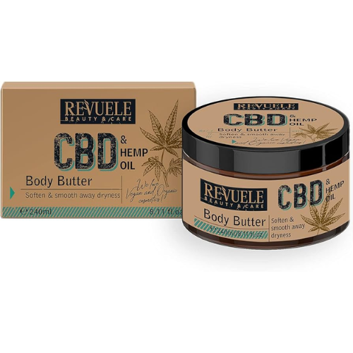 Revuele Cbd  Amp  Hemp Seed Oil Body Butter 240Ml 1