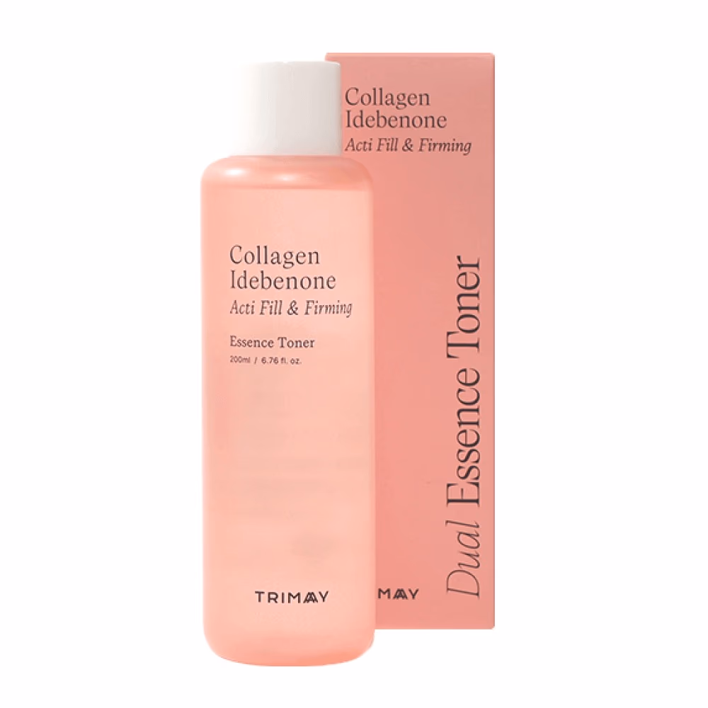 Trimay Dual Essence Collagen Toner 200ml – Firming, Hydrating Toner-Essence With Collagen To Boost Elasticity, Nourish, And Revitalize Tired, Aging Skin. 1