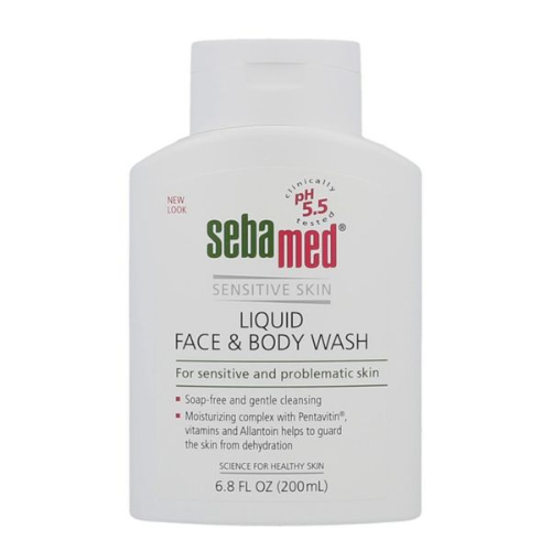 Sebamed Liquid Face & Body Wash 200ml 1