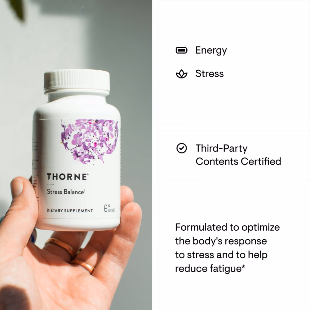 Thorne Stress Balance 60 Capsules 5