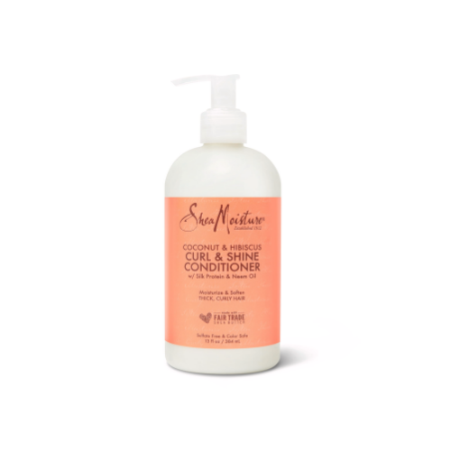Shea Moisture Coconut and Hibiscus Curl and Shine Conditioner 384ml