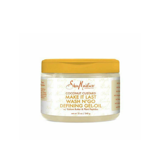 Shea Moisture Coconut Custard Make It Last Wash N’ Go Defining Gel Oil 340 g