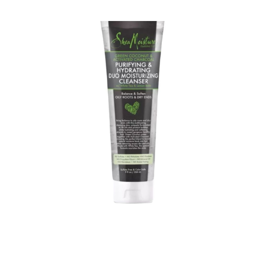 Shea Moisture Green Coconut and Activated Charcoal Dual Moisturizer and Cleanser 266ml 1