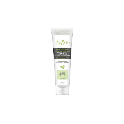 Shea Moisture Green Coconut and Activated Charcoal Hydrating Lightweight Conditioner 292g