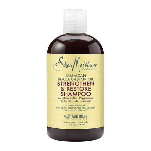 SheaMoisture Jamaican Black Castor Oil Strengthen and Restore Shampoo – 13 fl oz (384 ml) 1