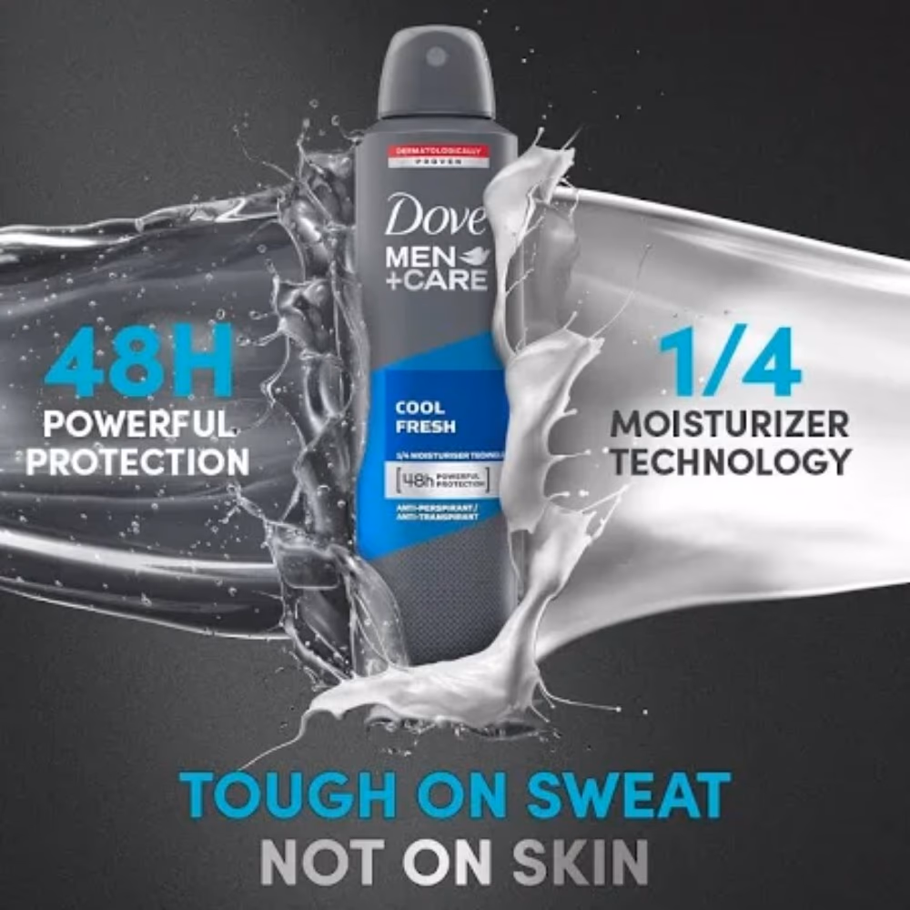 Dove Men+Care Cool Fresh Deo Spray 250ml 2
