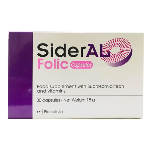 Sideral Folic Capsules 30 Servings 1