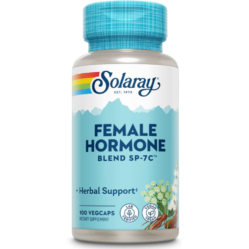 Solaray Female Hormone Blend SP-7C,Vegetarian Capsules,100s 1