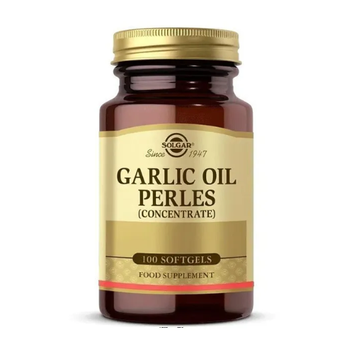 Solgar Garlic Oil Perles, 100 Softgels