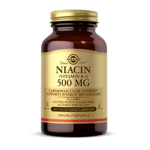 Solgar Niacin 500mg - 100 Vegan Capsules