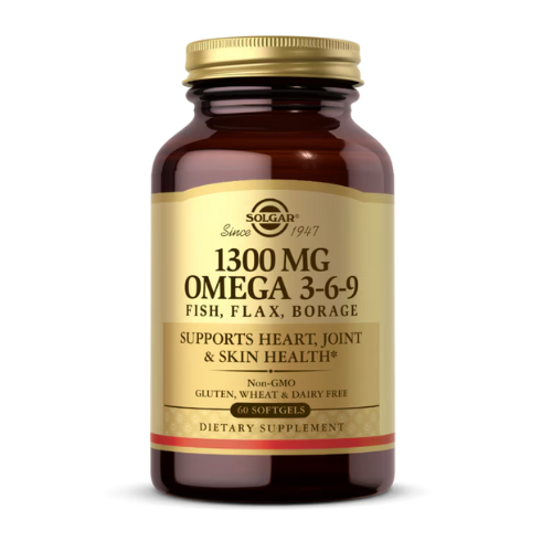 Solgar Omega 3-6-9 1300mg 60 Softgels 1