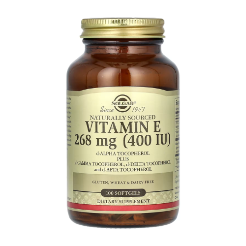 Solgar Vitamin E 400IU D-Alpha - 100 Softgels 1