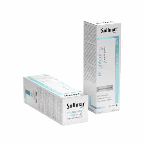 SOLIMAR Brightening Cleansing Gel 200ml – Reduces Hyperpigmentation & Promotes Even-Toned Radiance