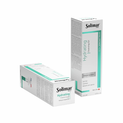 SOLIMAR Hydrating Cleansing Gel 200ml – Moisturizing & Gentle Cleanser for Dry & Dehydrated Skin 1