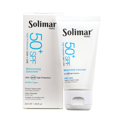 SOLIMAR Moisturizing Sunscreen Cream SPF 50+ 50ML 1