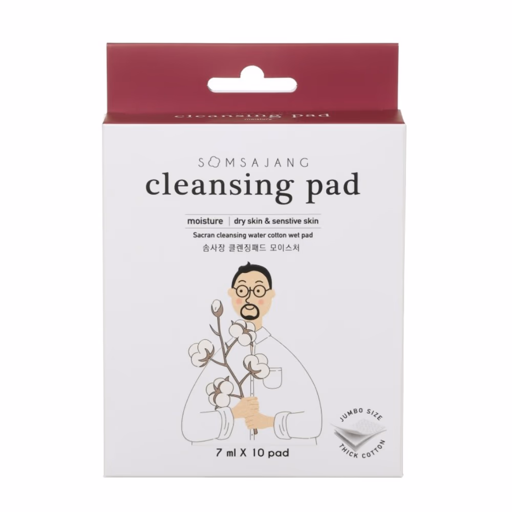Somsajang Cleansing Pads Moisture - 10 pads