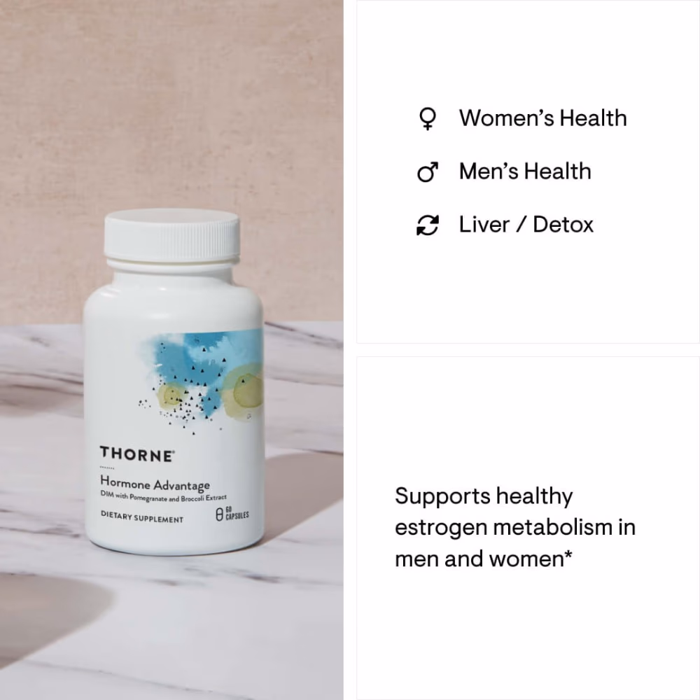 Thorne Hormone Advantage DIM – 60 Capsules 4