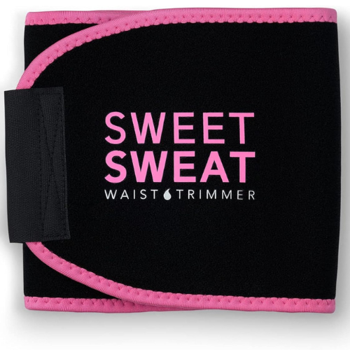 Sports Research Sweet Sweat Trimmer Pink Belt-M 1