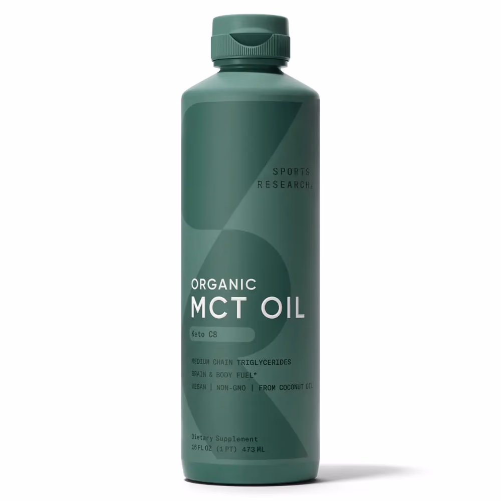 Sports Research Keto C8 MCT Oil - 473ml