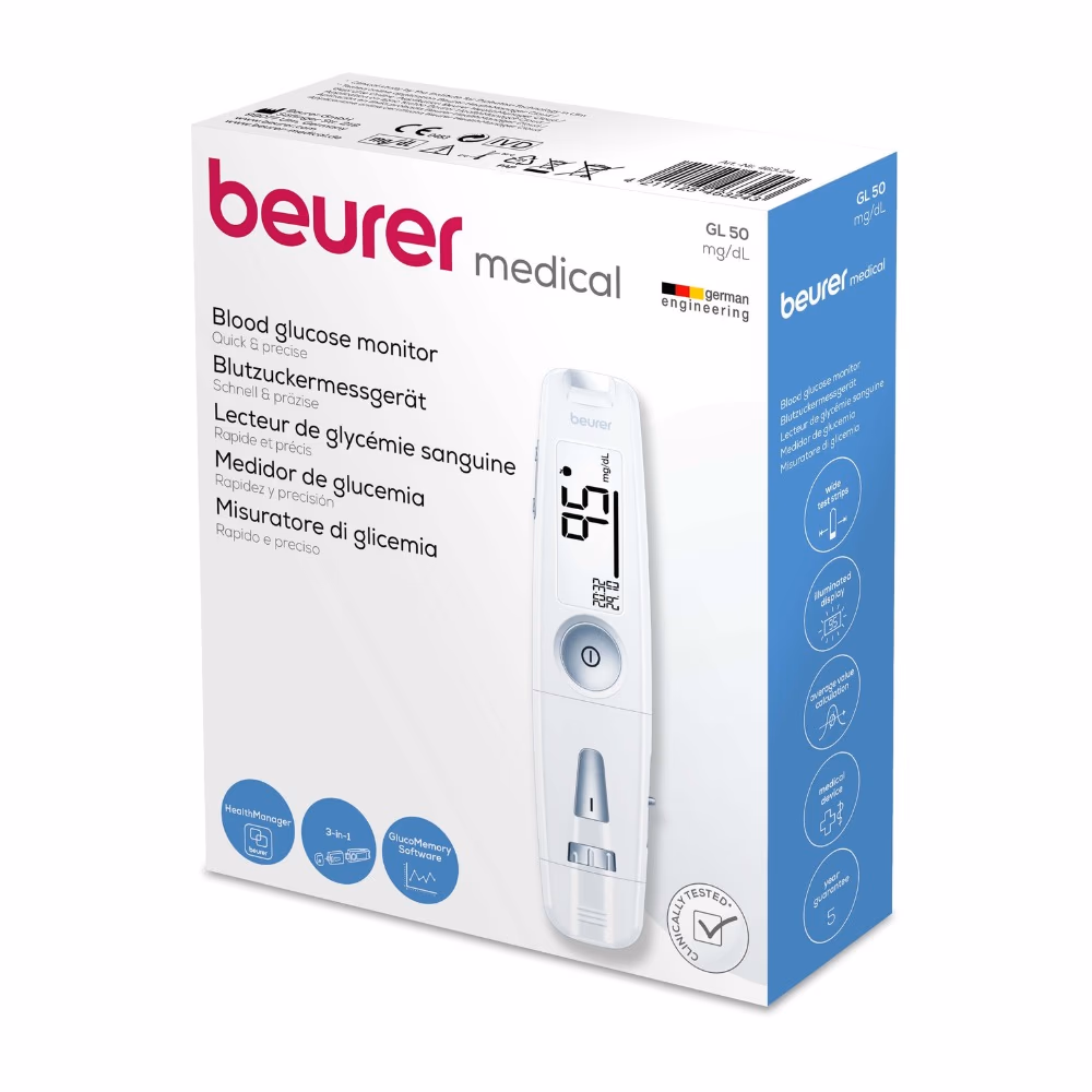 Beurer Blood Glucose Monitor GL50