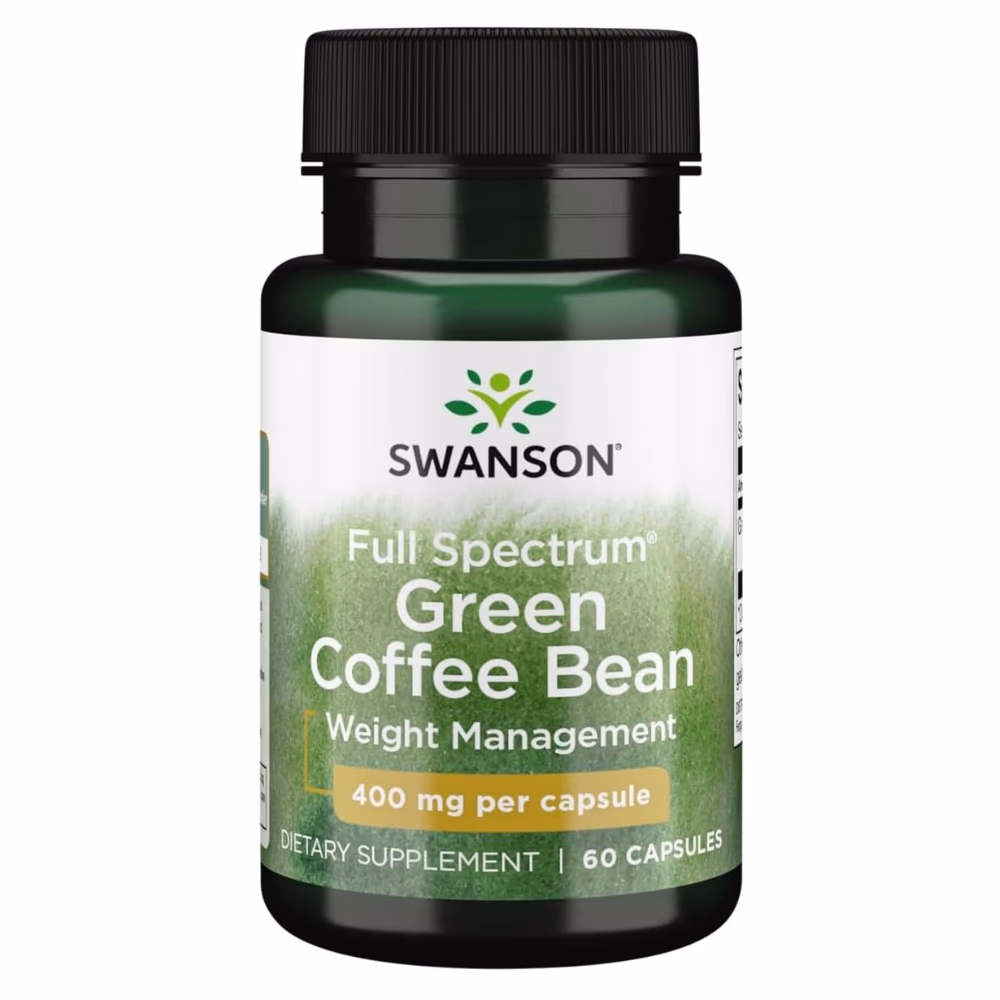 Swanson Green Coffee Bean Capsules 60s