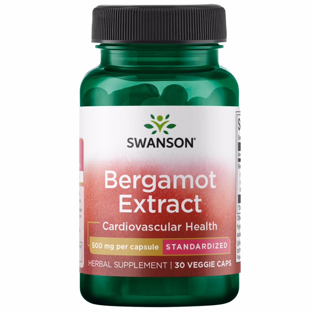 Swanson Bergamot Extract 30 Veg Capsules
