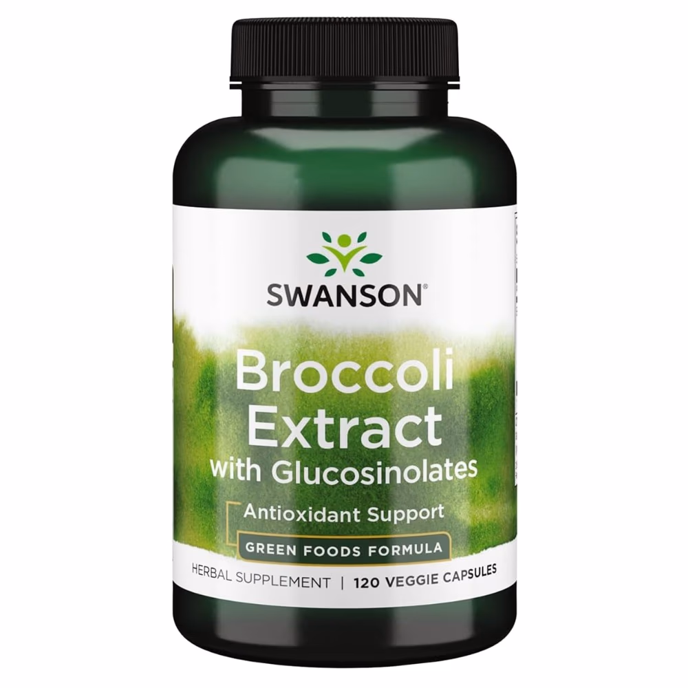Swanson Broccoli Extract Capsules 120s 1
