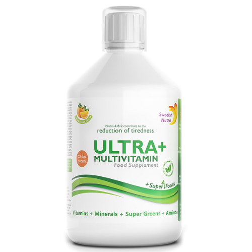 Swedish Nutra Ultra+ Multivitamin Liquid 500ml