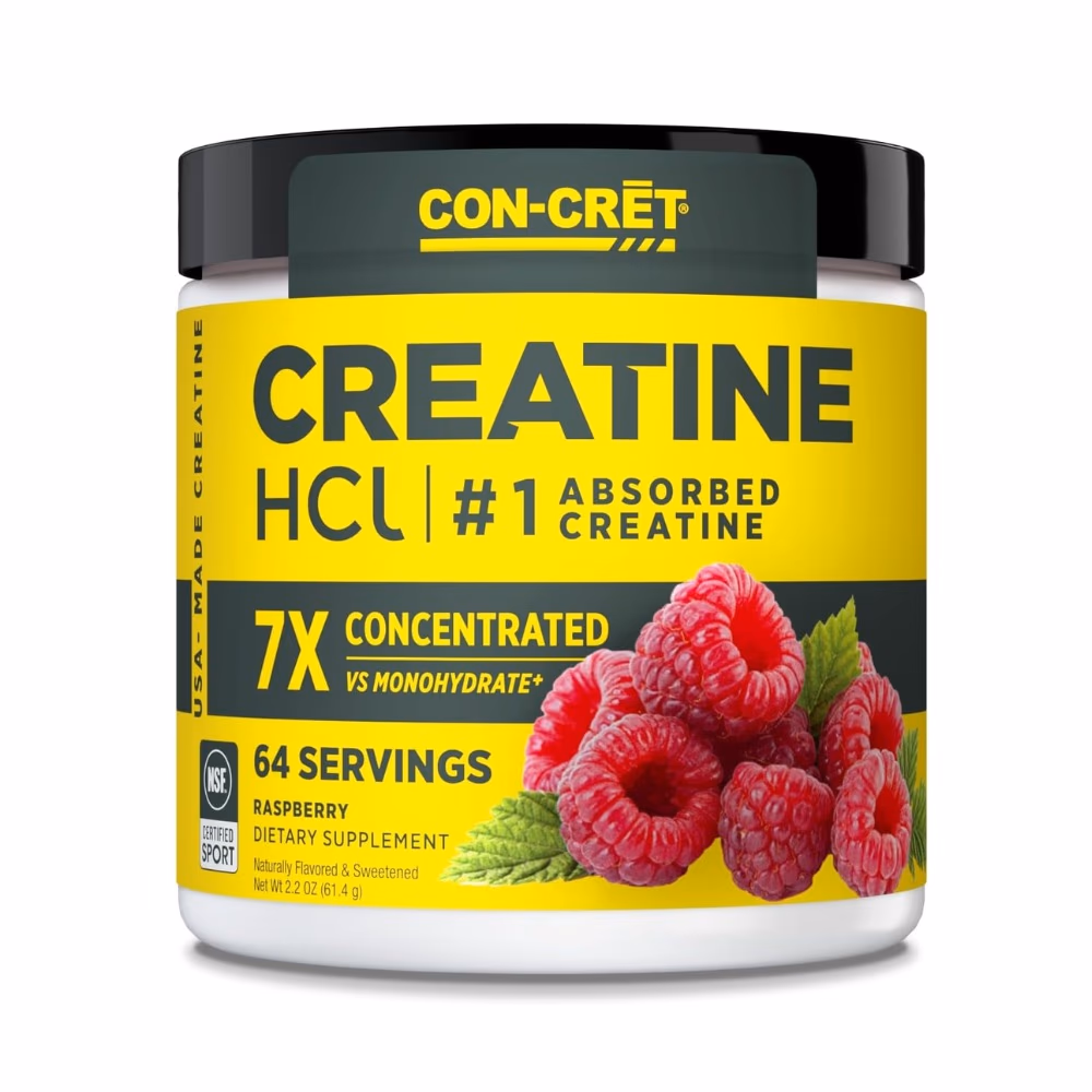 CON-CRET Creatine Raspberry - 60 Servings