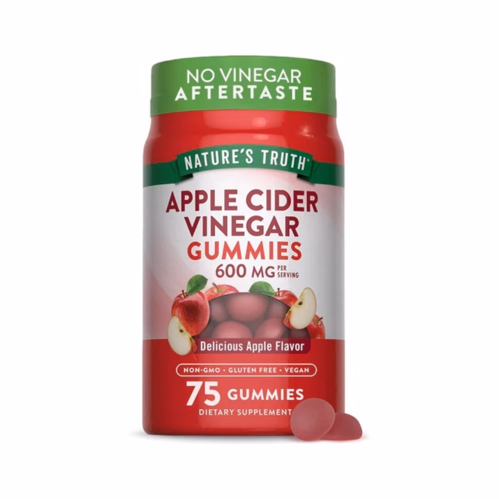 Nature's Truth Apple Cider Vinegar 600mg Apple Gummies 75s 1