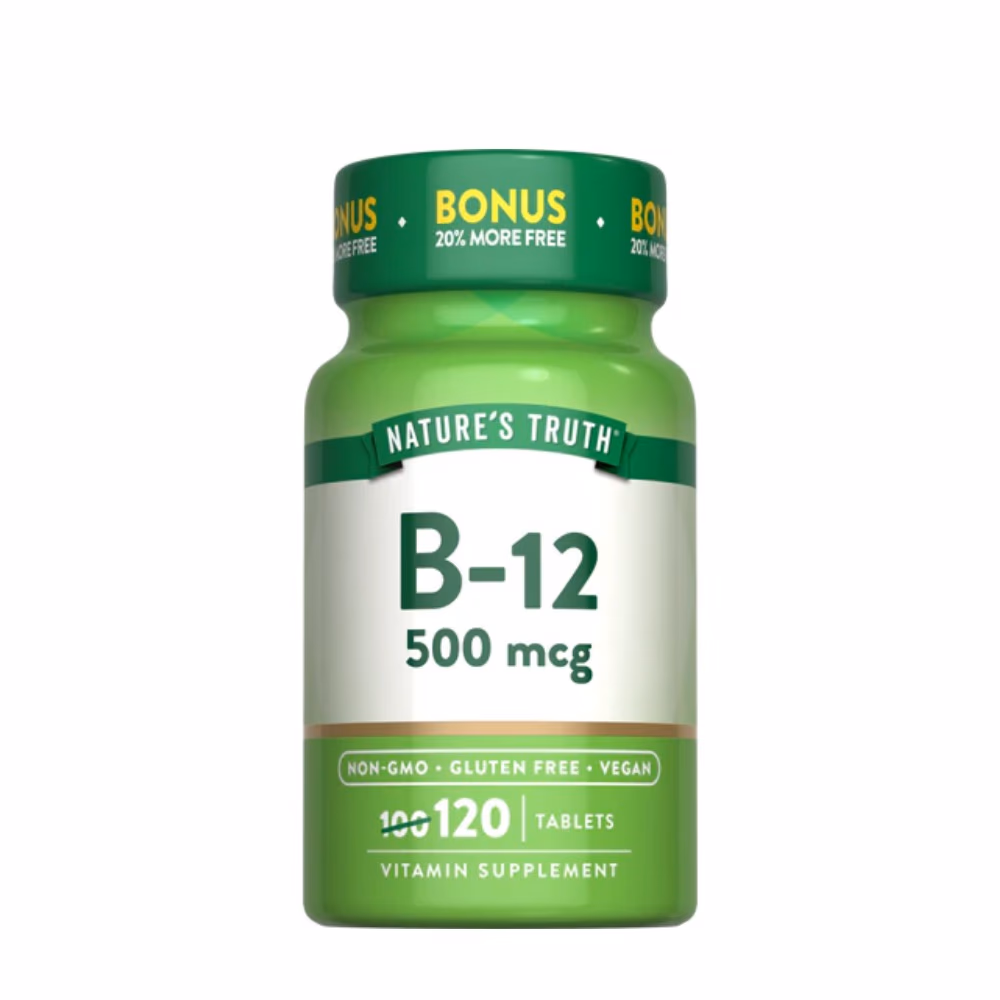 Nature's Truth B12 500mcg 120 Tabs 1