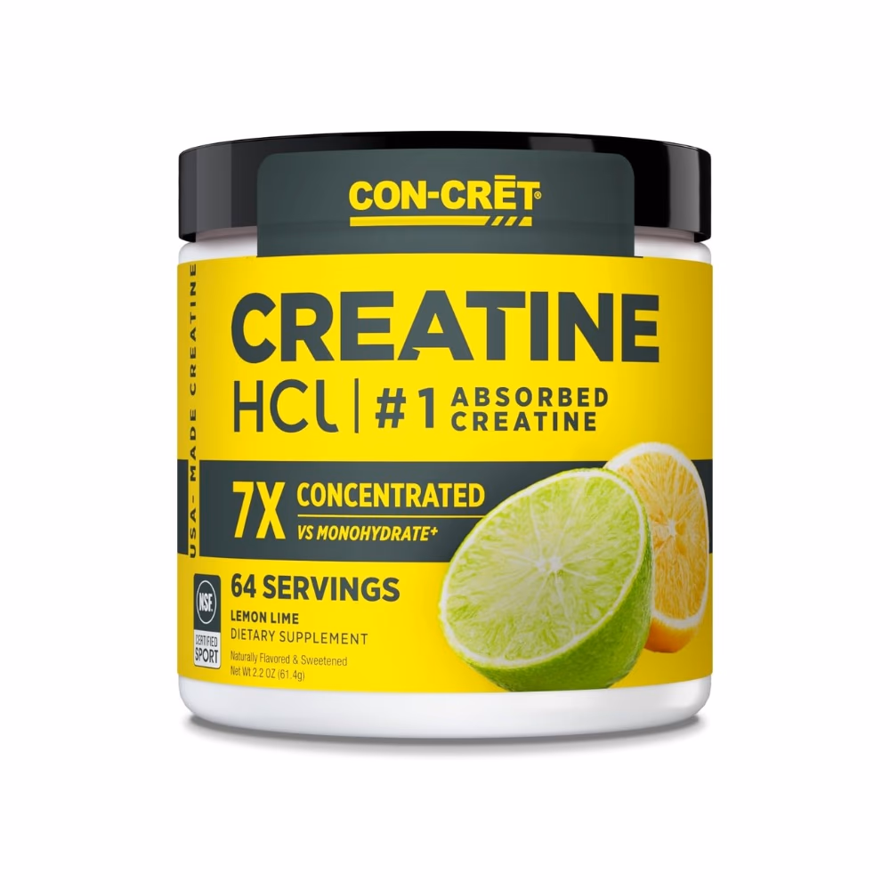 Con-Cret Creatine Lemon Lime – 60 Servings