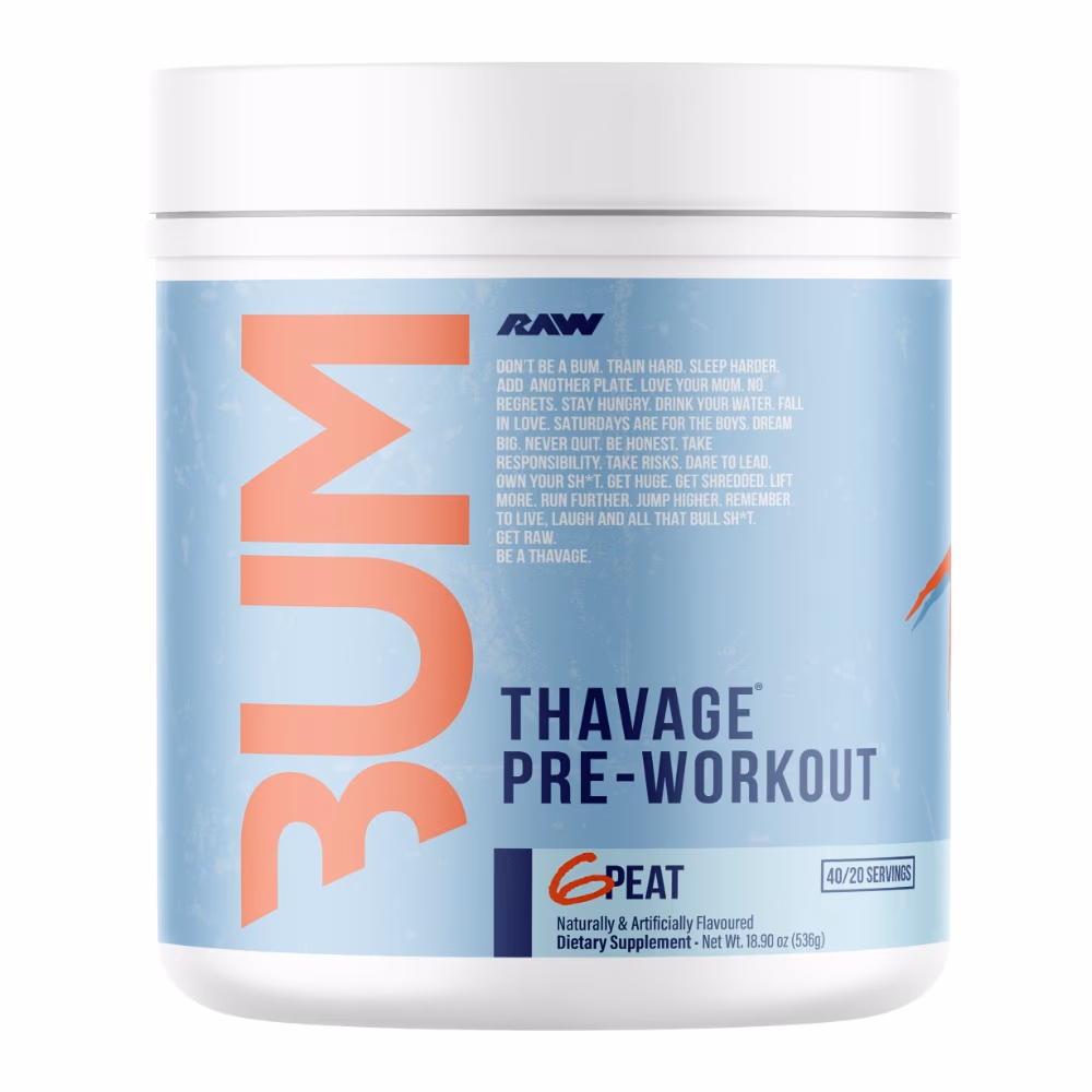 Raw Nutrition Bum Thavage Pre-workout 526gm - 6 Peat 1