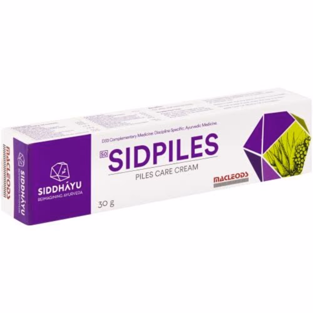 Siddhayu Sidpiles Cream – 30 g 1