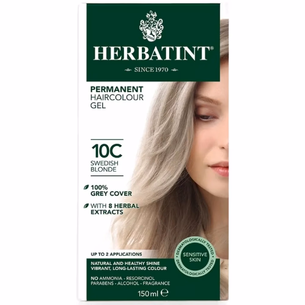 Herbatint Haircolor 10C Swedish Blonde – 150 ml 1