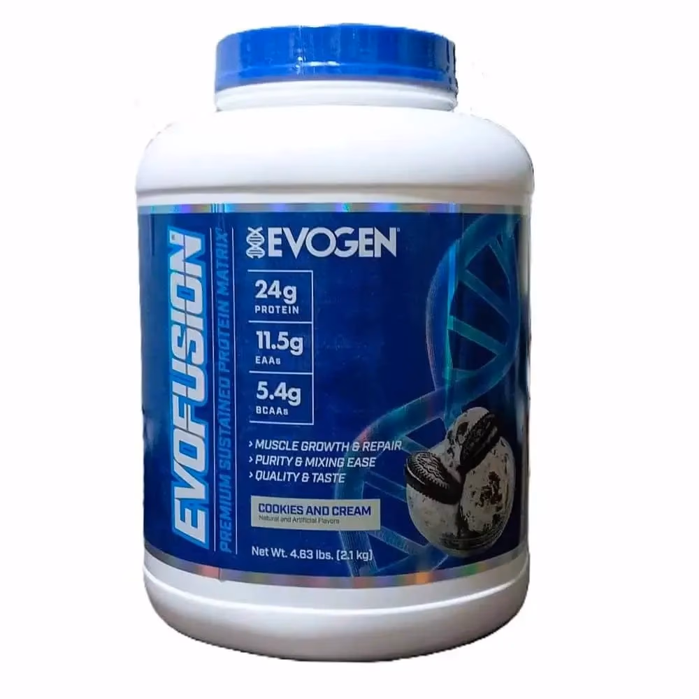 Evogen Evofusion Cookies & Cream Protein Powder – 4.6 lb 1