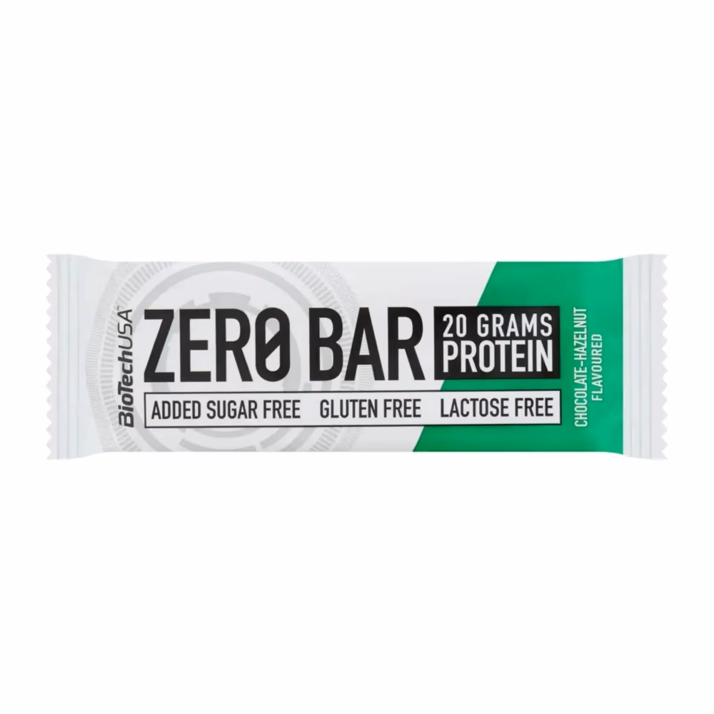 BioTech Zero Bar Chocolate Hazelnut Protein Bar – 50 g 1