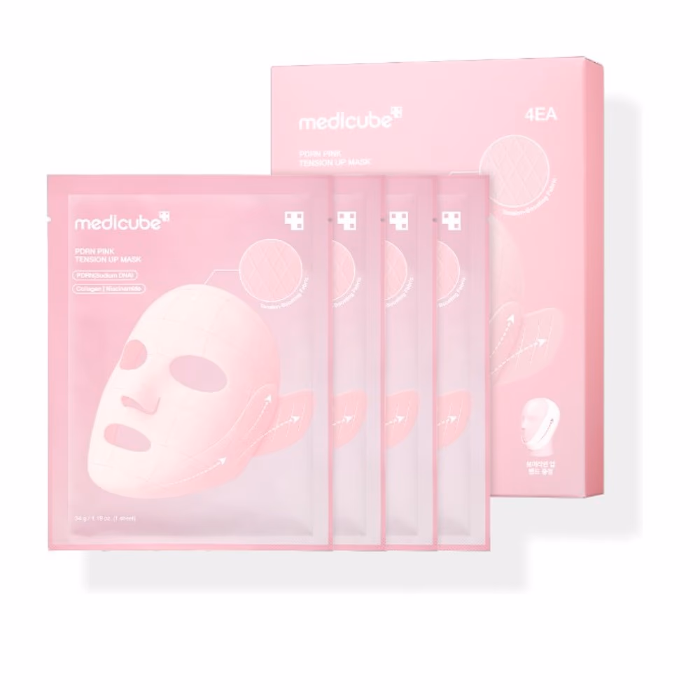 Medicube PDRN Pink Tension Up Mask 4s