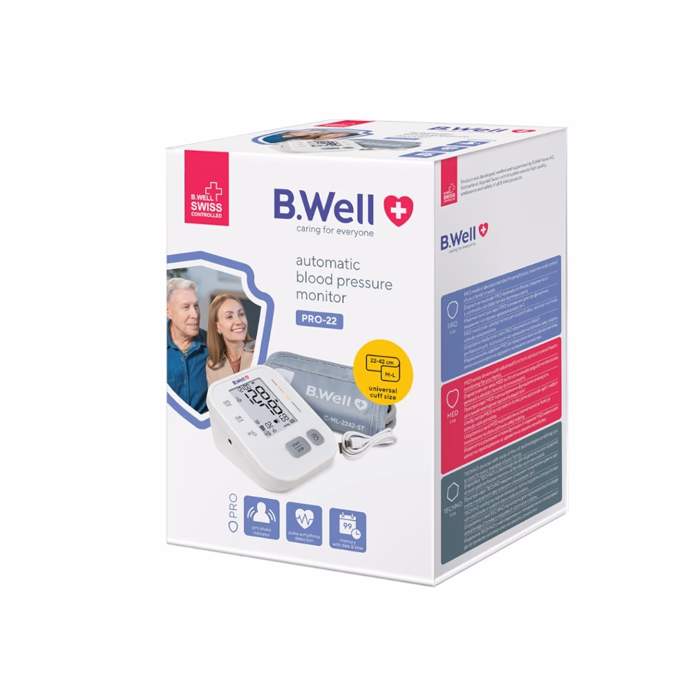 B.Well Automatic Blood Pressure Monitor M Pro-22 1