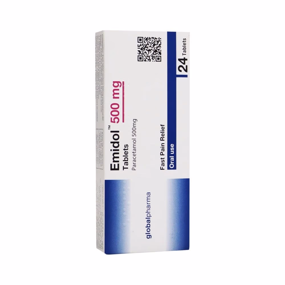Emidol 500mg Tablets 24s