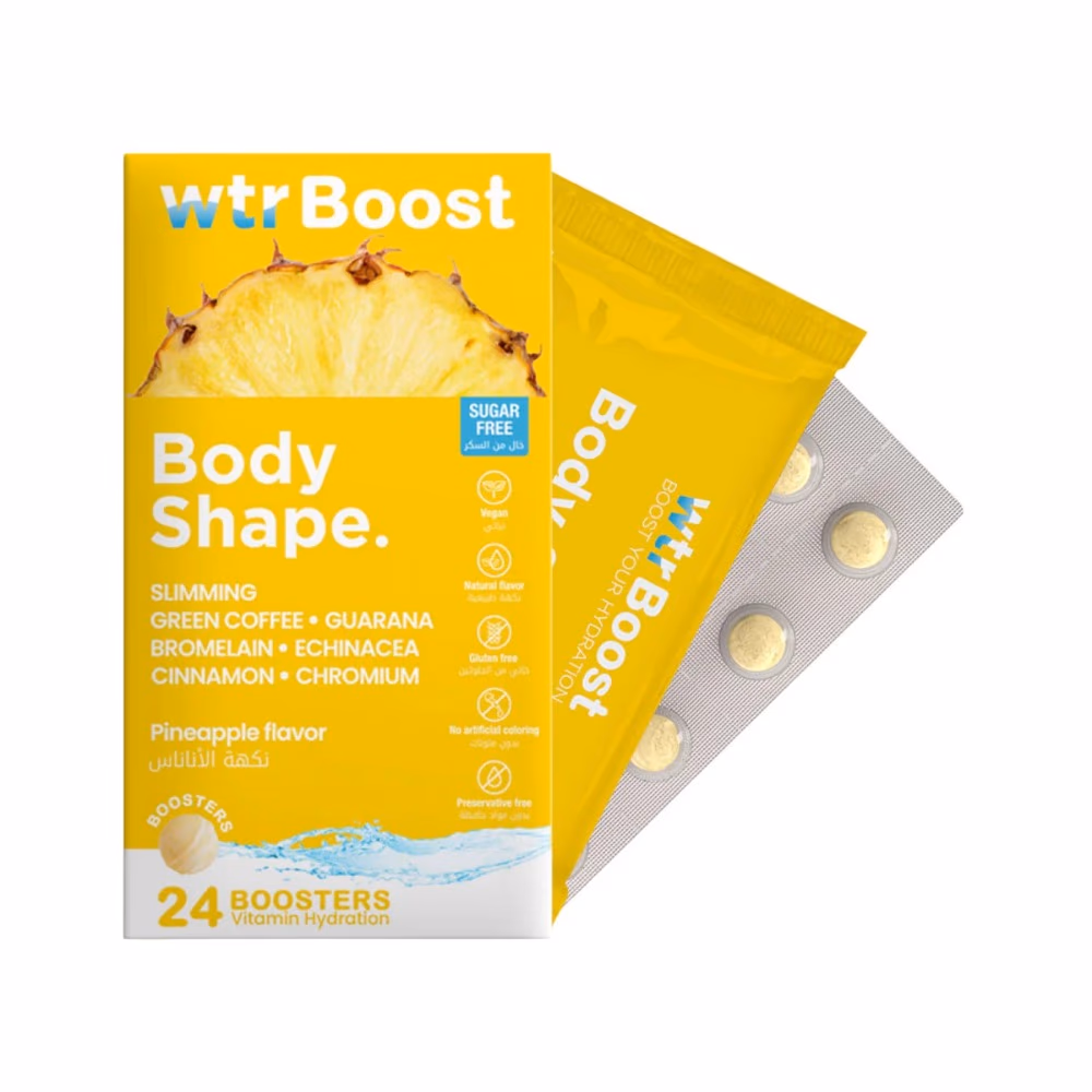 WTRBoost Body Shape Pineapple Boosters 24s