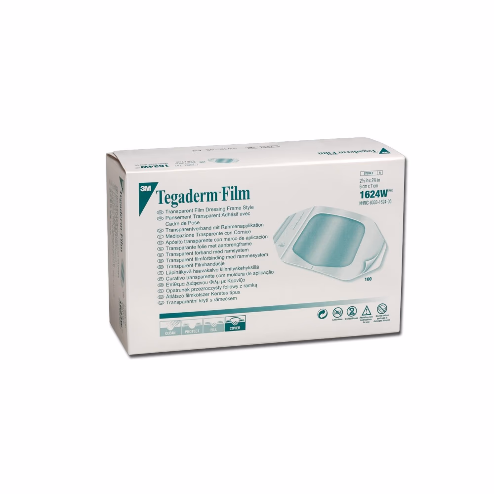 3M Tegaderm Film 1624W – Pack of 100 2