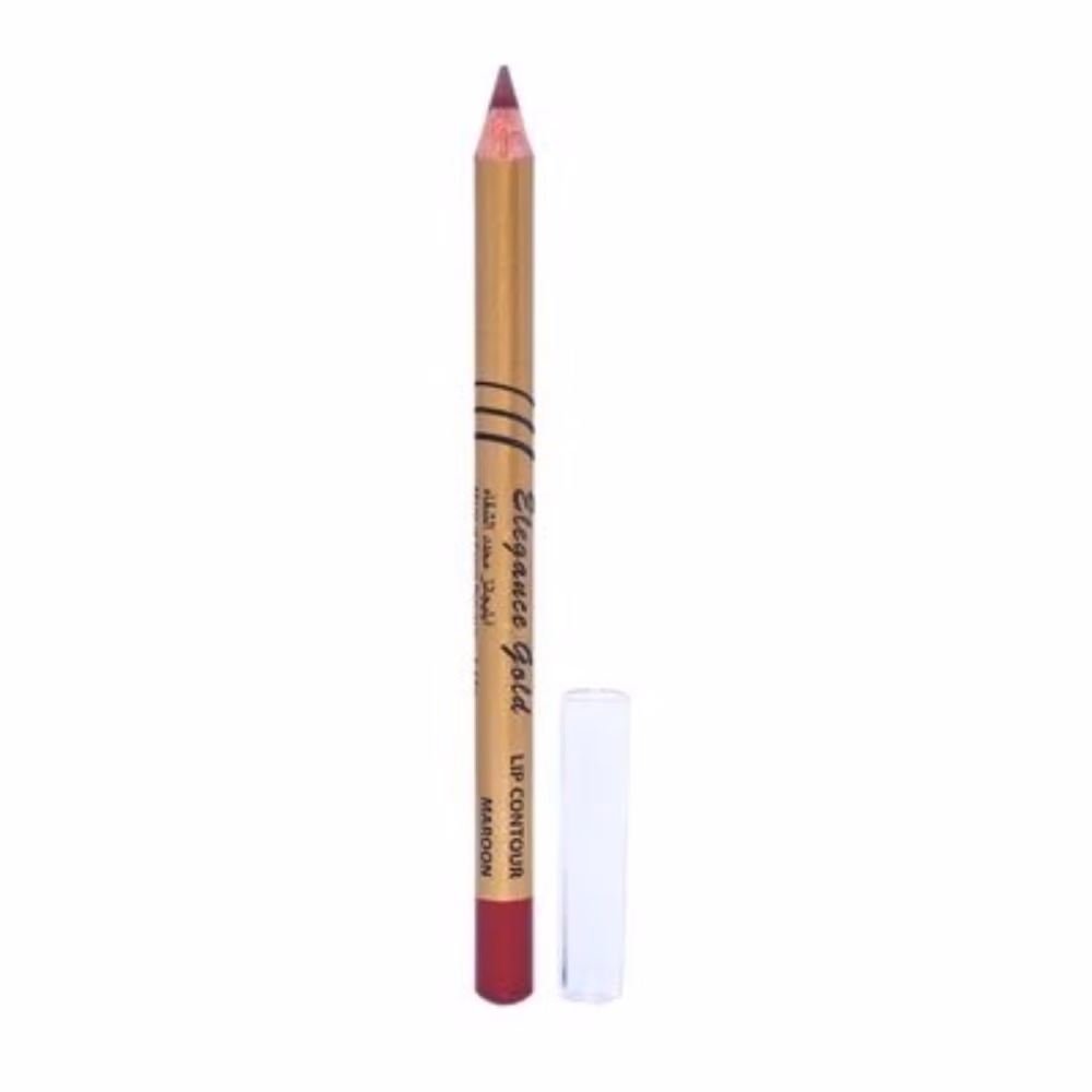 The Elegance Gold Lip Contour in Red