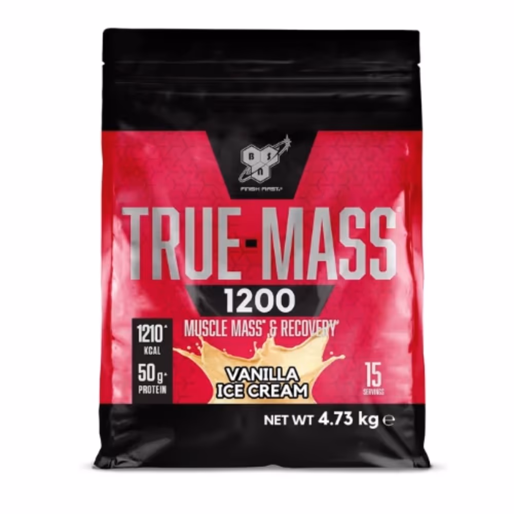 BSN True Mass 10lb – Vanilla Mass Gainer Protein Powder