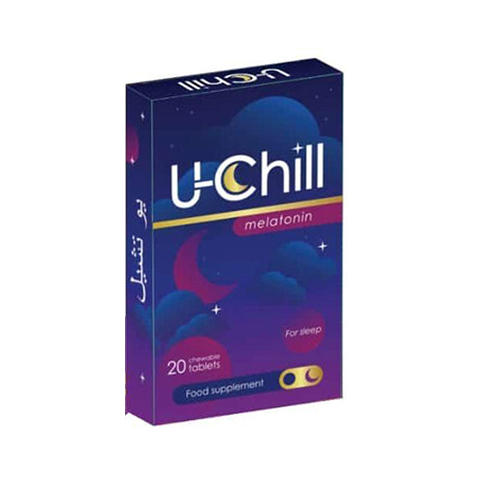 U Chill Melatonin Chewable Tabs 20s 1